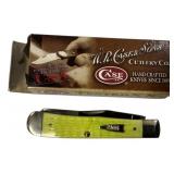 Case 6254 SS LM Green Trapper Folding Knife