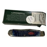 Case 6254 SS Blue Trapper Folding Knife