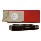 Case 7254SS Rosewood Trapper Folding Knife