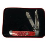 Case 6207 SS Budweiser 2 Blade Folding Knife
