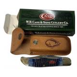 Case 6265 SS HTR FLDG Blue Folding Knife