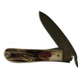 Case 51953 1/2L SS Stag Russlock Folding Knife