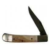 Parker Edwards Damascus Folding Knife