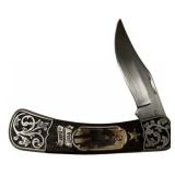 Franklin Mint Collector Wyatt Earp Folding Knife