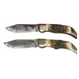 Parker Frost Pit Bull Pair of Knives