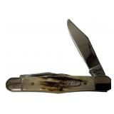 Case V5383 WH SS 3 Blade Folding Knife