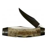 Frost Cutlery Buffalo Lock Horn Folding Knife
