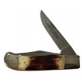 Parker Cut Co No. 1376 Horn Handle Folding Knife