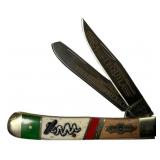 Kissing Crane KC5391 VIVA Mexico Folding Knife