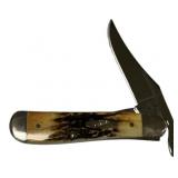 Case 51953L SS Stag Russlock Folding Knife
