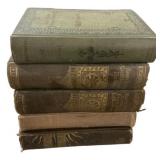 Five Antique Books