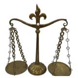 30"  Brass scale of justice