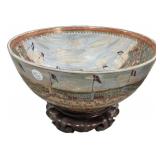 14"dia Chinese Bowl on stand