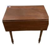 Small Accent Drop Leaf Table 22"h., 22"w