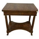 Regency design Console table 29"h,. 28"w., 18"d