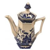 Norleans Japan Willow Pitcher 10"