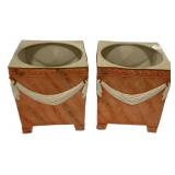 Mottahedeh Design Planters 7"h
