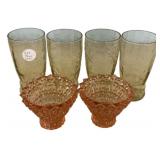 Four Amber Madrid Ice Teas and Jeanette Holiday Bu