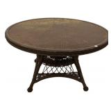 Round Patio Table 24" 44"w