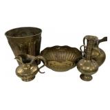 Assorted Lot of Brassware