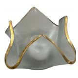 Annieglass Handkerchief Votive HV100  4"