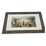 Rare Signed Print by MB Mayfield Dr. Purser