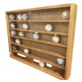 35" x 26" Baseball Display