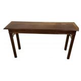 Chinese Chippendale Worn Sofa Table 28"h. 52"w