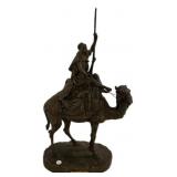 Vedette Au Desert Bronze by Pinedo 27"h