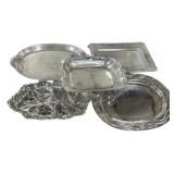 Large Metal Serving Trays 20"