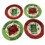 Apple Annies 8 1/2" Ceramic Plates