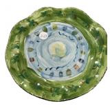 10" Mustard Seed Charlie Winstead Plate