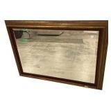 30"h., 24"w Gold Gilt Wall Mirror
