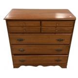 Simmons Company Maple Chest of Drawers 34"h., 35"