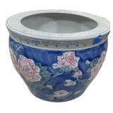 7" China Blue and White Planter