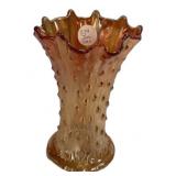 Northwood Carnival Glass Marigold Squatty Tree Tru