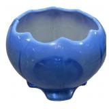 Zanesville Stoneware vase 5"h, 6"dia