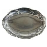 Wilton Armetale Scroll MD Oval Tray 13"