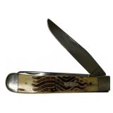 Case 5254 SS Stag Trapper Folding Knife
