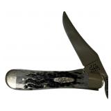 Case 61953L SS Black Russlock Folding Knife