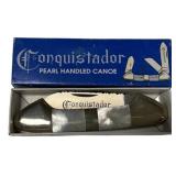 United Conquistador UC708 Mother of Pearl Folding