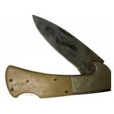 Parker Cut Golden Eagle Folding Knife