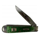 Case 6254 SS Merry Christmas Trapper Folding Knife