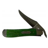 Case 61953L SS BR Grn Russlock Folding Knife