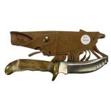 J. Jacobs Custom 420 Fixed Blade Knife 10"