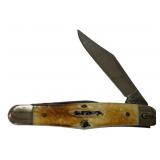 Case 6208 SS Brnt Natural Half Whitter Folding Kni
