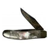 2003 Fightn Rooster In God We Trust Folding Knife