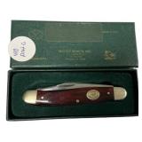 Moore Maker 2012 3 7/8" Stockman Red Folding Knif