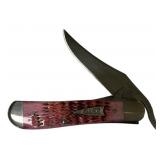Case 61953L SS Raspberry Russlock Folding Knife