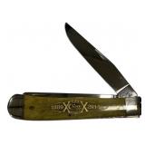 Case Olive Green 6254 SS Trapper Folding Knife
